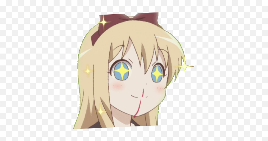 Nosebleed Ishipit Sticker - Anime Oh Ho Ho Ho Gif Emoji,Nosebleed Emoji