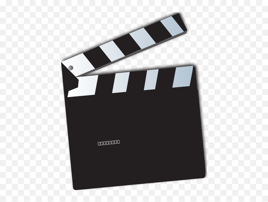 Download Hd Movie Clapper Clipart Png - Movie Clapper Logo Clipboard Film Png Emoji,Movie Clapper Emoji