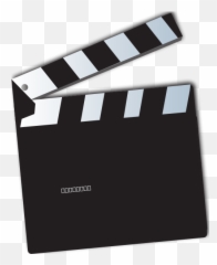 Download Hd Movie Clapper Clipart Png - Movie Clapper Logo Clipboard Film Png Emoji,Movie Clapper Emoji