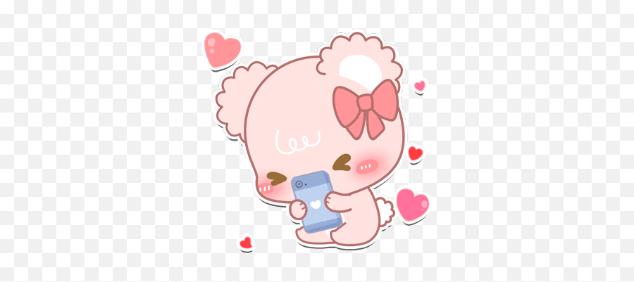Couple Love Sticker - Sugar Cubs Quan Inc Gif Emoji,Pinguino Emoticon Facebook