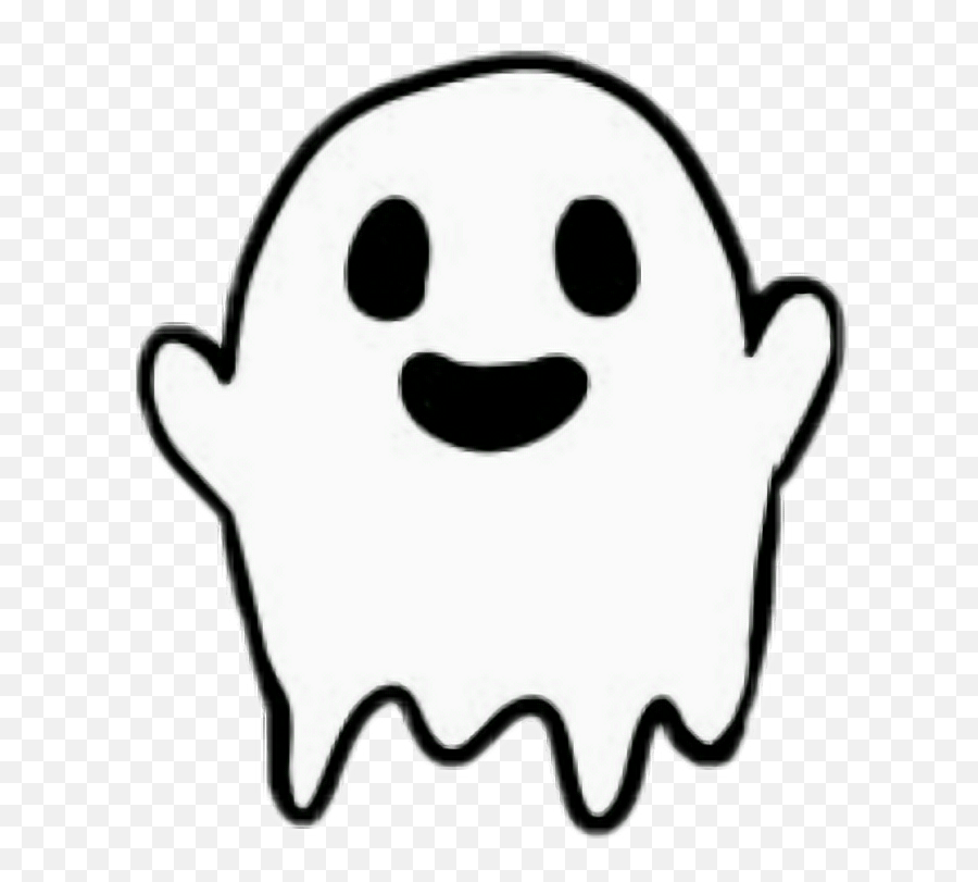 Fantasma Terror Miedo Sticker By Lupithavn14 - Halloween Aesthetic Stickers Png Emoji,Emoji Miedo