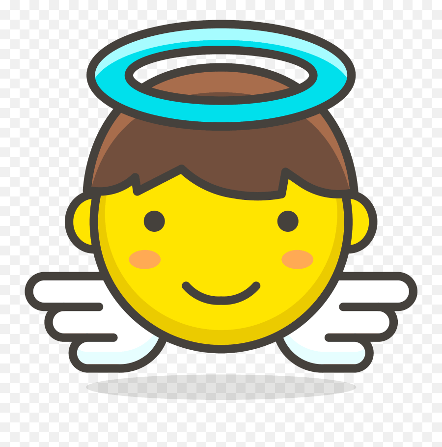 Baby Angel Emoji Clipart - Neo Classical Architecture Icon,Halo Emoji