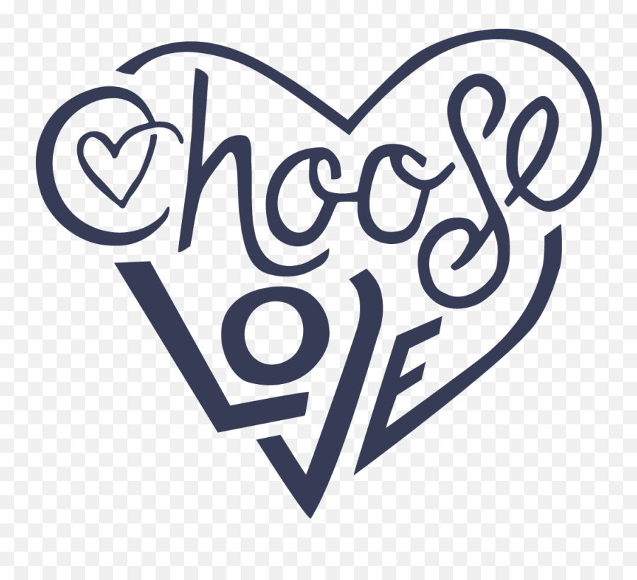 Download Hd Choose Love Heart Footprint - Choose Love Emoji,Footprint Emoji