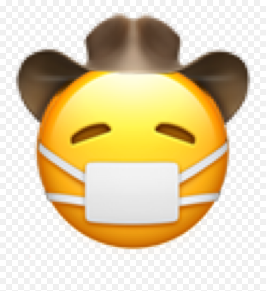 Wuhancowboy Emoji Mask Cowboyemoji - Emoji De Mascara,China Emoji
