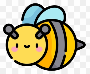 Bee Free Vector Icons Designed - Abeja Kawaii Png Emoji,Ios Bee Emoji Vector
