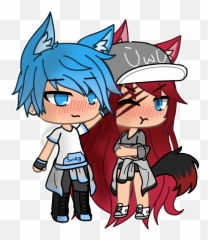 Gachalife Gacha Life Sticker - Edited Gacha Life Couple Emoji,Colors Of Emotions Gachaverse Part 2
