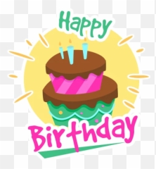 Birthday Stickers For Whatsapp - Wastickerapps Apps On Happy Birthday Sticker Whatsapp Emoji,Happy Birthday Emoji Message