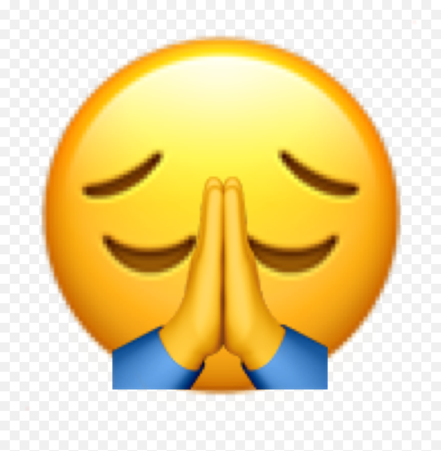 Emoji Please God Ihatecorona Corona Sticker By Trash - Hope Emoji,Pray Emoji