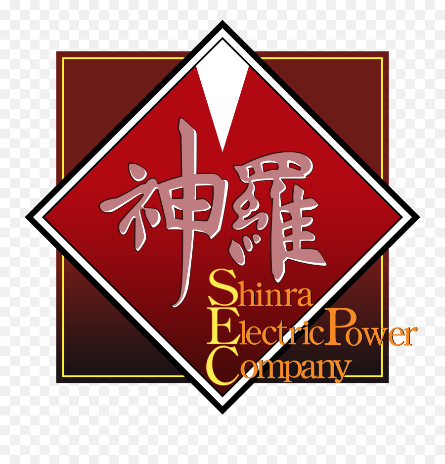 Final Fantasy Vii Remake - Shinra Electric Power Company Logo Png Emoji,Final Fantasy Vi Ahadow Killed Emotions