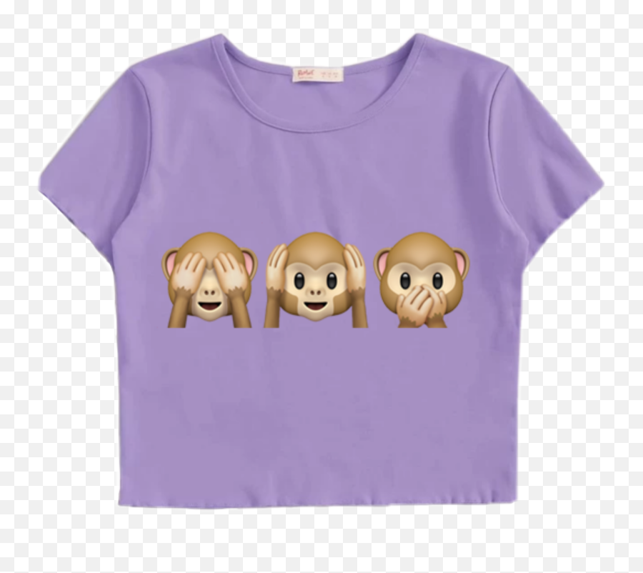 Shirt Tshirt Sticker Emoji,Monkey Emoji Shirt