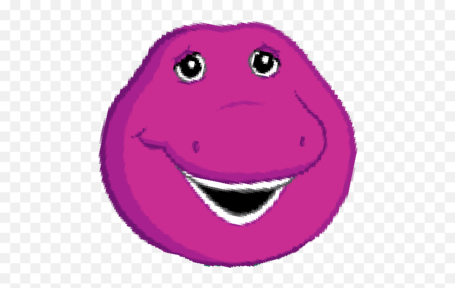 Download Hd Barney Head Body - Portable Network Graphics Transparent Background Barney Png Emoji,Mickey Mouse Head Emoticon