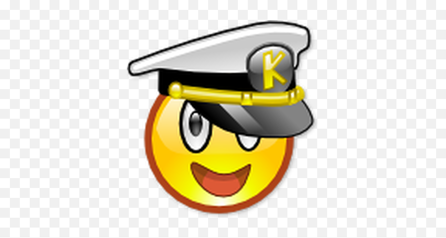 Kommander Icon - Kde Store Happy Emoji,Smiley Emoticon Graduate