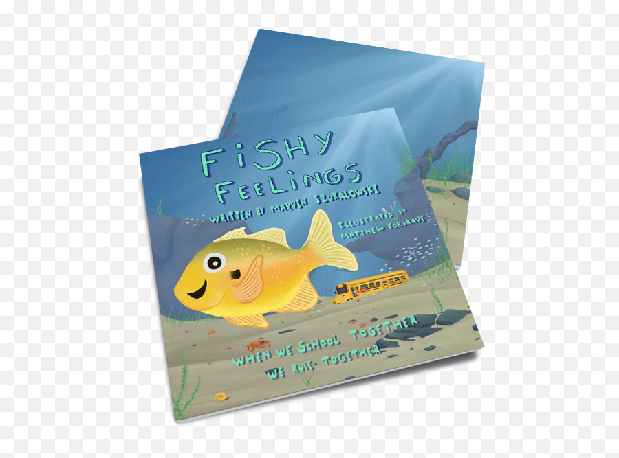 Fishy Feelings Book - Aquarium Fish Emoji,Fish Emotions