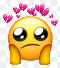 Emojiart Emoji Sticker - Pink Emoji Backgrounds Transparent,Addicted Emoticon