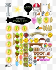 Download Angry Birds Golden Pistachio - Angry Birds Sprites Emoji,Angry Birds Gummies With Emojis?!?!