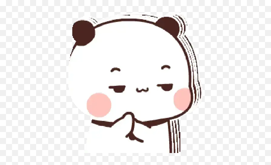 Panda Gemoyy - Dot Emoji,How To Draw A Panda Emoji