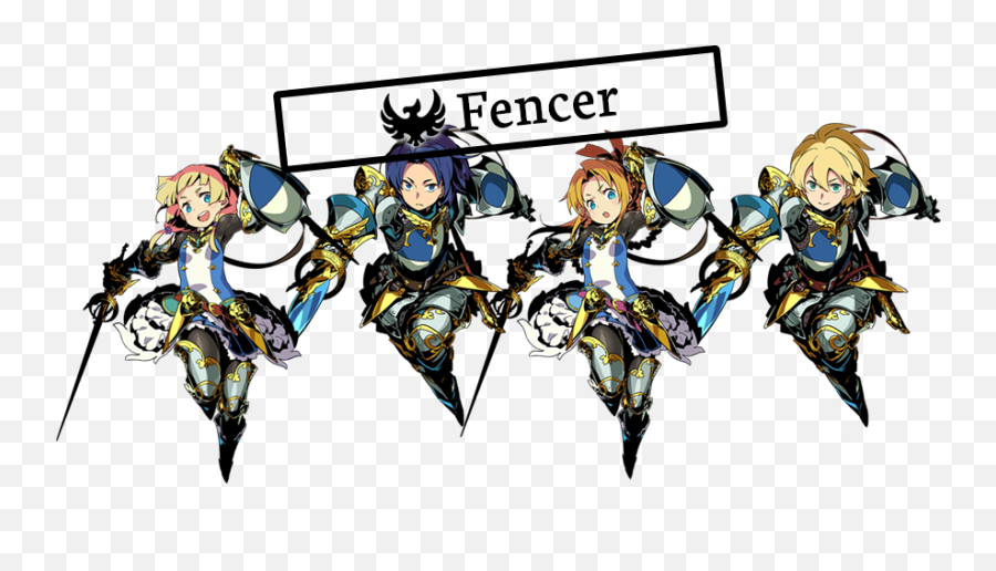 Etrian Odyssey V Beyond The Myth Ot Unleash The Beast - Etrian Odyssey Male Fencer Emoji,Buccaneers Emojis