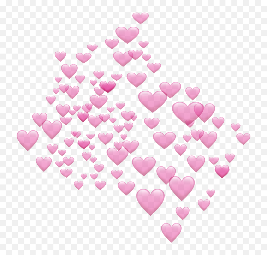 Download Lots Of Emoji Hearts Png - Girly,Splash Emoji Meaning