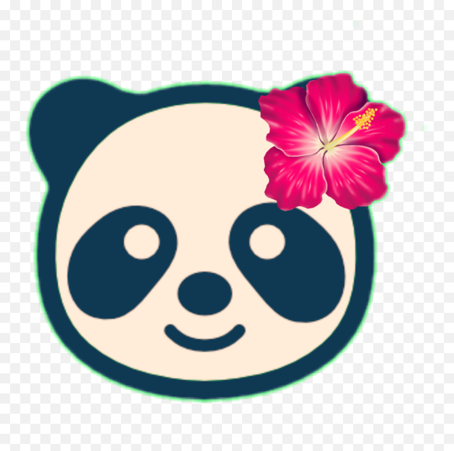 Panda Pandalover Sticker - Panda Emoji,Hawaiian Emoji App
