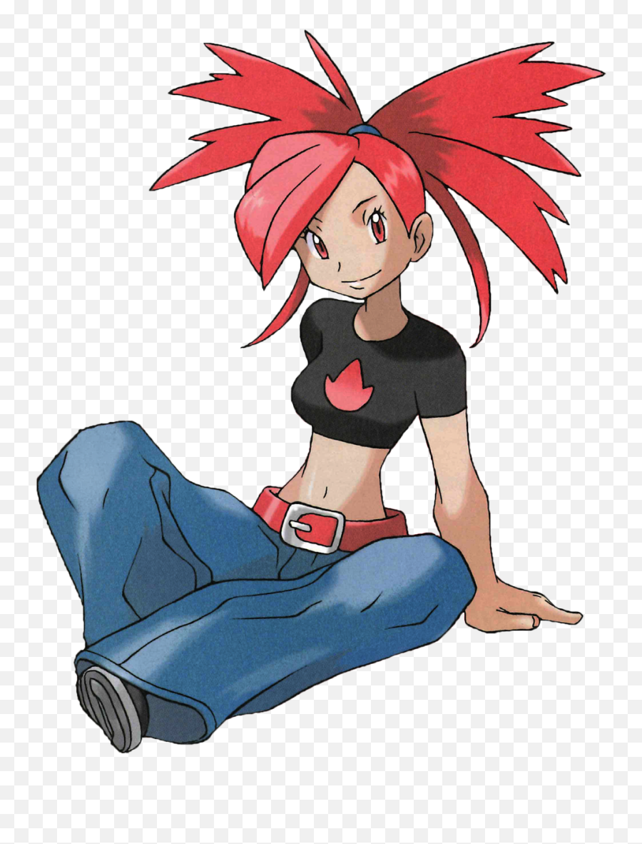 Ruby Sapphire Flannery - Pokemon Gym Leader Fire Full Size Emoji,Three Fire Emojis