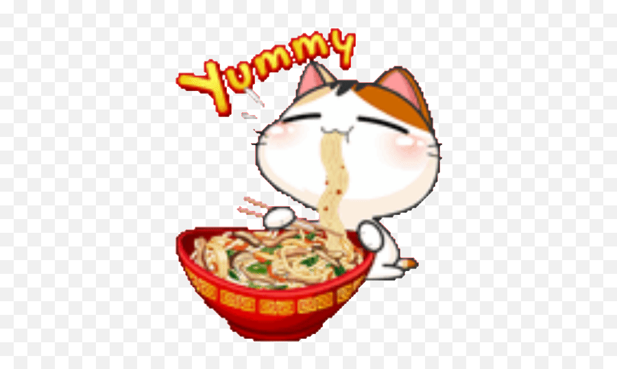 Sticker Maker - Gojill The Meow Happy Chinese New Year E Emoji,Noodles Emojis