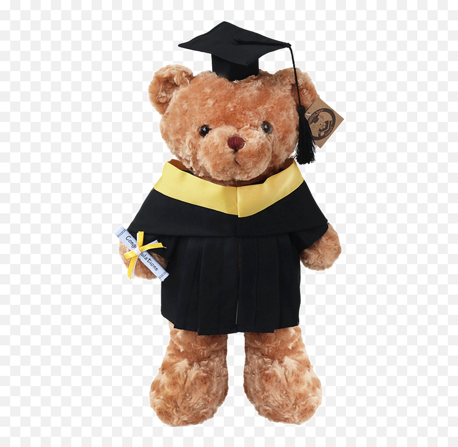 Graduation Bear Doll Doctor Hat Gift Cartoon Doll Bachelor Emoji,Graduation Emojis Apple