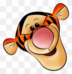Pop - Winnie Pooh Cara Png Emoji,Tigger Emoji