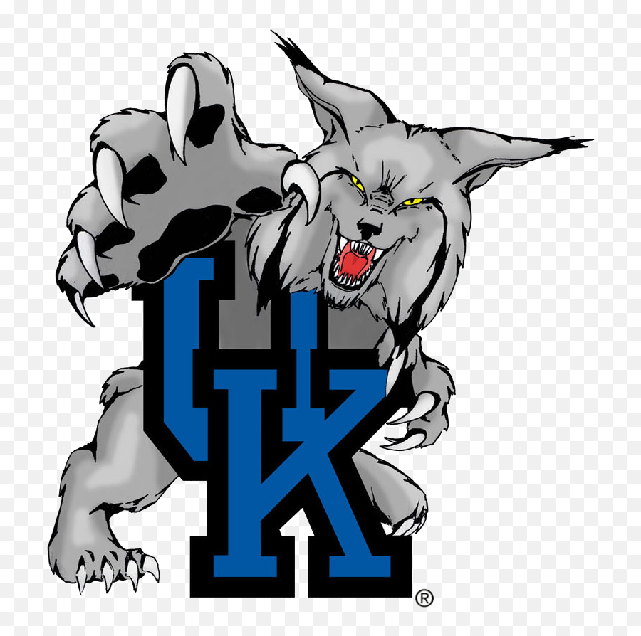 Kentucky Wildcat Clipart - Kentucky Wildcats Clipart Emoji,University Of Kentucky Emoji