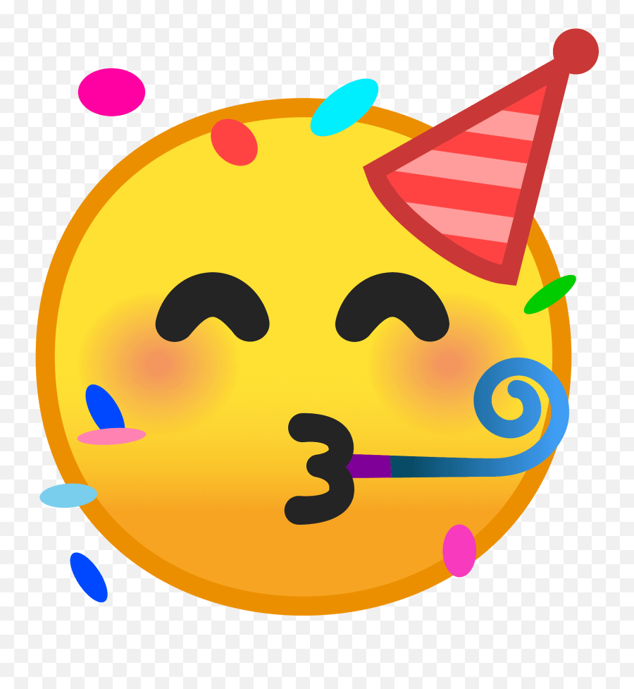 Partying Face Emoji Meaning With - Emoji With Party Hat,Emojis Meaning