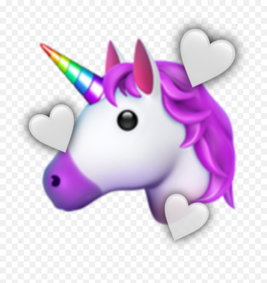 Unicorn Emoji Iphone Sticker - De Emojis De Unicornios,How To Make A Unicorn Emoji