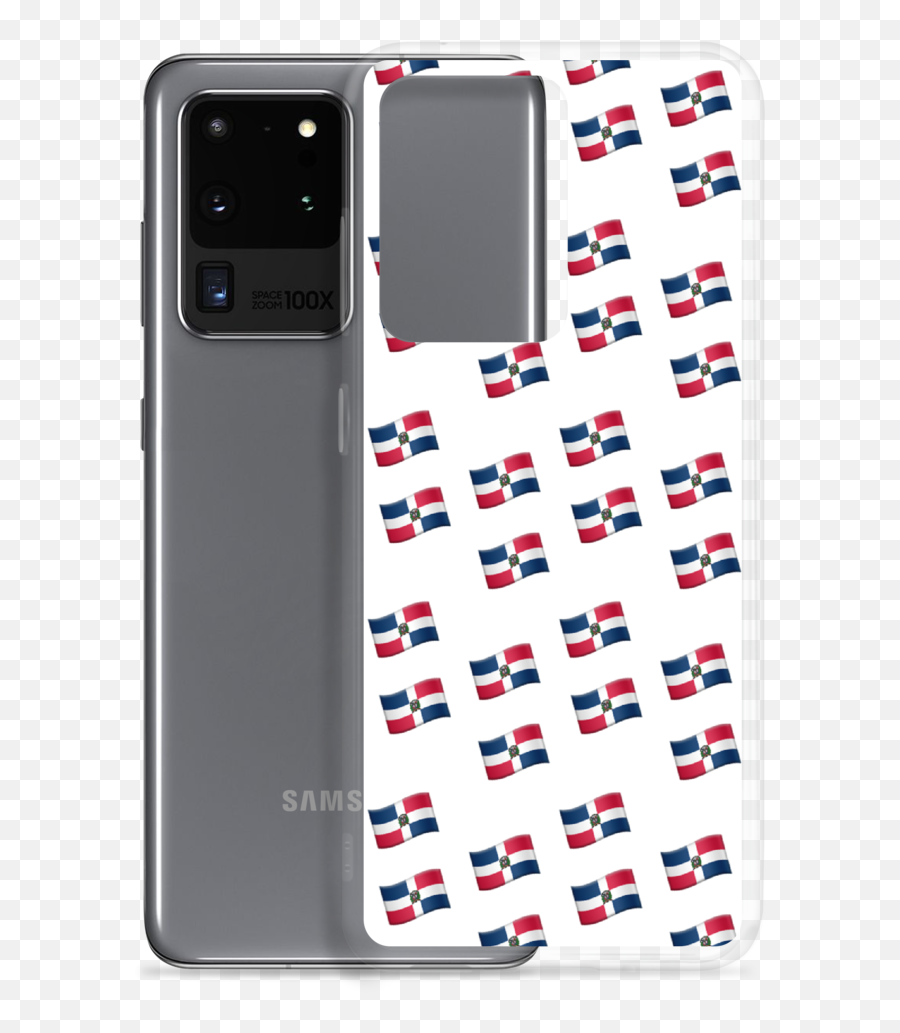 All - Over Emoji República Dominicana Flag Samsung Case Portable,Emoji On Samsung Phone