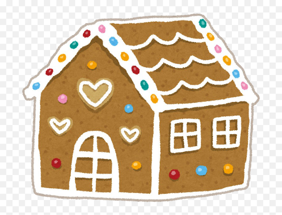 Christmas Santa Emoji Pnglib U2013 Free Png Library - Casa De Jengibre De Hansel Y Gretel,Gingerbread Emoji