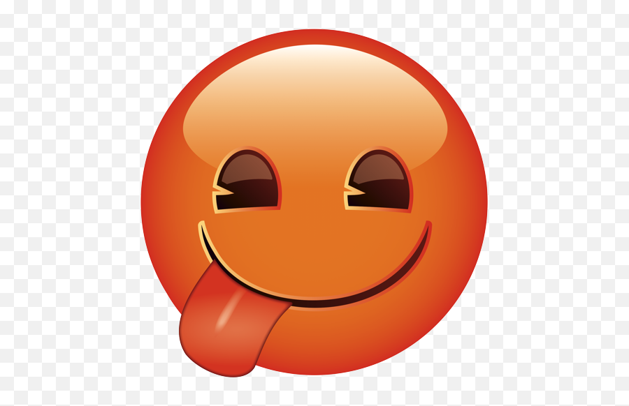 Emoji U2013 The Official Brand Face Savouring Food With Open - Happy,Orange Emoji