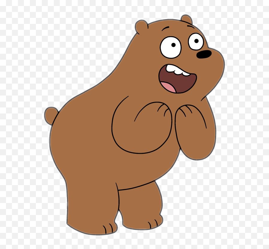 De bears. Sam Bear без фона. We bare Bears Grizzly Love face. Grizzly Bear Stickers.