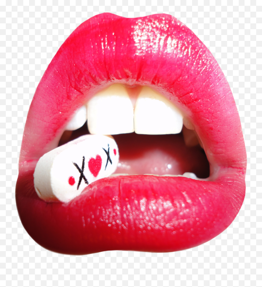 Download Lipstick - Tongue Png Image With No Background Lips Emoji,Lip Stick Emoji