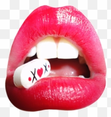 Download Lipstick - Tongue Png Image With No Background Lips Emoji,Lip Stick Emoji
