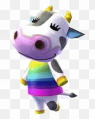 Cow Animal Crossing Characters Animal Crossing Wild World - Animal Crossing Cow Emoji,Animal Crossing New Leaf Emotions