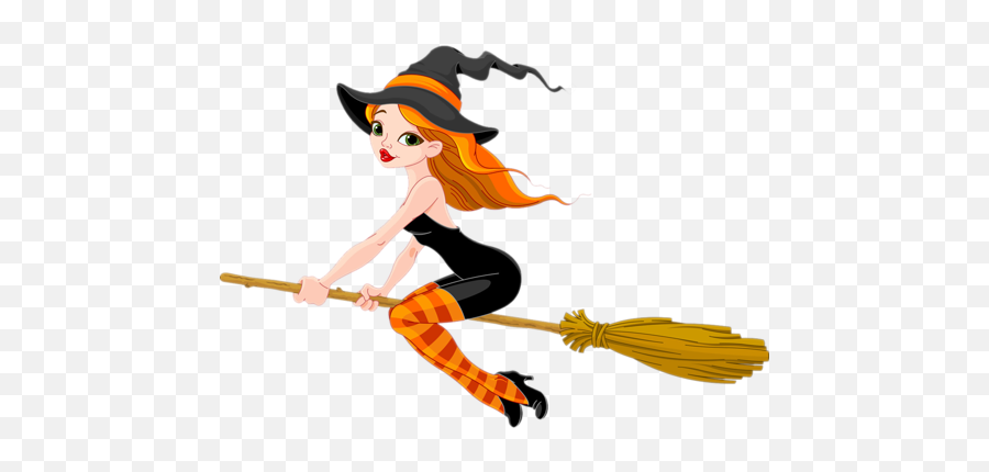 17 - Cartoon Witches On Brooms Emoji,Emoticons De Bruxa