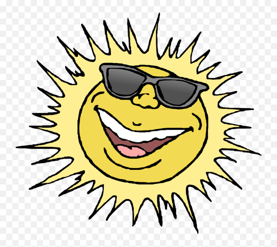 Sunshine - Remix Openclipart Happy Emoji,Sunshine Emoticon