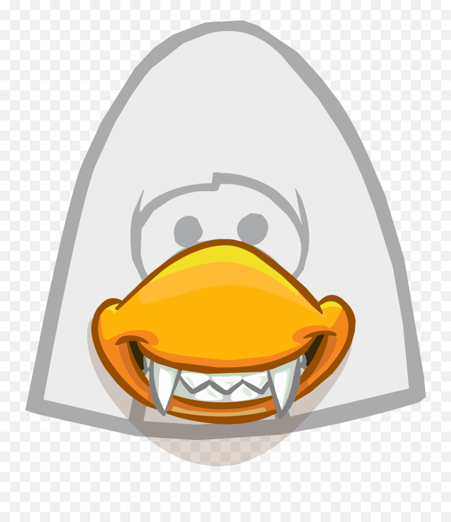 Vampire Grin - Club Penguin Face Items Clipart Full Size Shadow Guy Club Penguin Emoji,Fang Emoji
