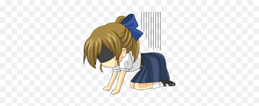 Cute Anime Girl Stickers By Edb Group - Transparent Sticker Anime Png Emoji,Cute Anime Emoji