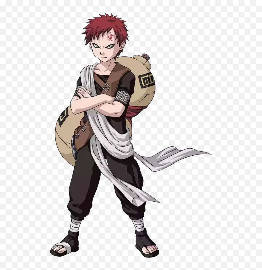 Psycho Anime Characters - Kid Gaara Emoji,Korosensei Emotions