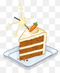 Library Of Slice Of Cake Banner Royalty Free Download Png - Transparent Background Carrot Cake Clipart Emoji,Gateau Emoji