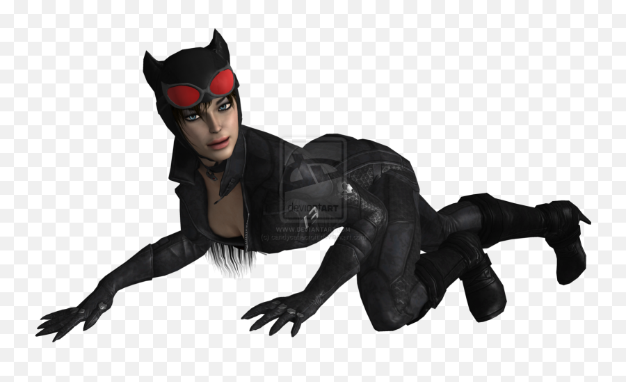 Download City Catwoman Arkham Batman Character Fictional Emoji,Arkham City Background Emoticon