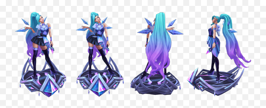 Starry - Seraphine Lol Skin Ultimate Emoji,League Character In Game Emotion