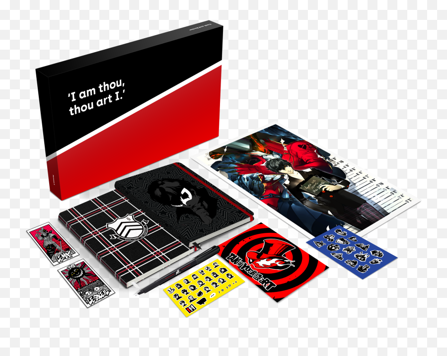 Persona 5 Notebooks And Fine Art Prints - Persona 5 Royal Collector Box Emoji,Morgana Persona 5 Emoticon