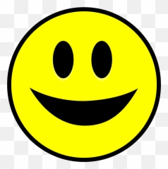 Filebigsmile Smiley Yellow Simplesvg - Wikimedia Commons Smiley Transparent Vector Png Emoji,X Meaning Emoticon