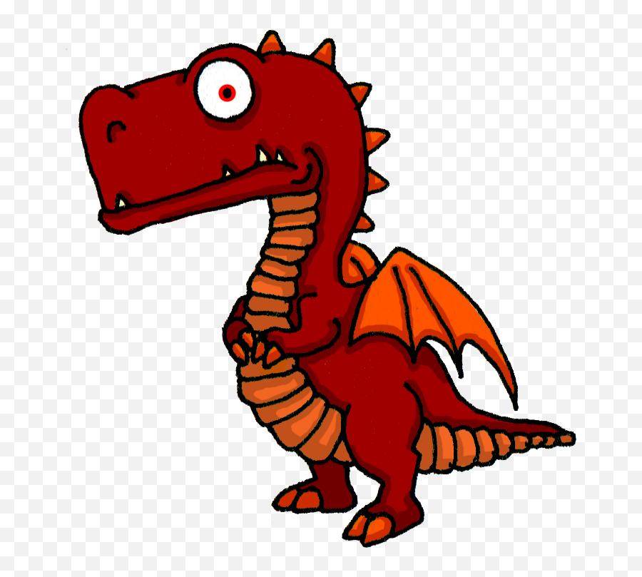 Baby - Cartoon Red Dragon Png Emoji,Deviantart Emoticons Icon