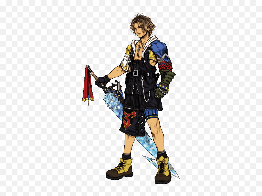 Character - Tidus Final Fantasy Emoji,Ffx 2 Real Emotion English Mp3