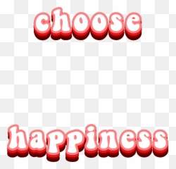 Choose Happiness Font Groovy Sticker - Dot Emoji,Groovy Emoji